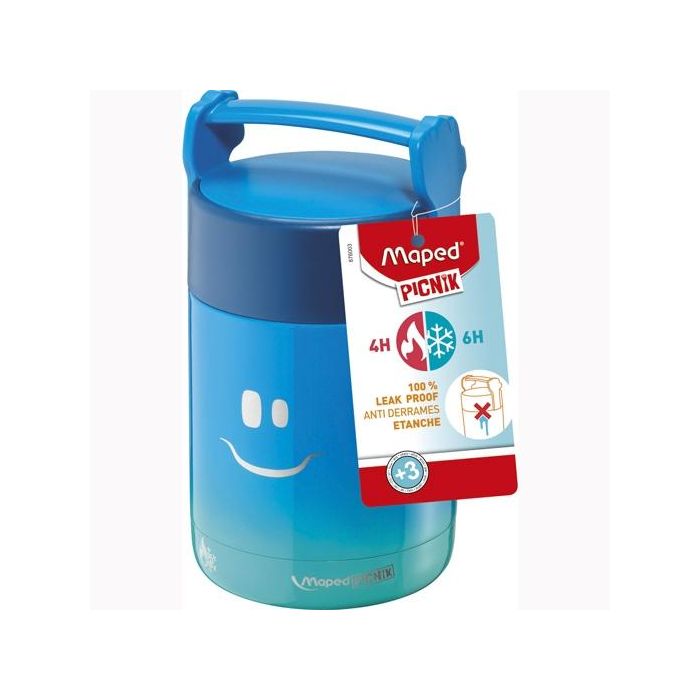 Maped Picnik recipiente porta alimentos de acero inoxidable 350 ml para niños Maped Picnik recipiente porta alimentos de acero inoxidable 350 ml para niños