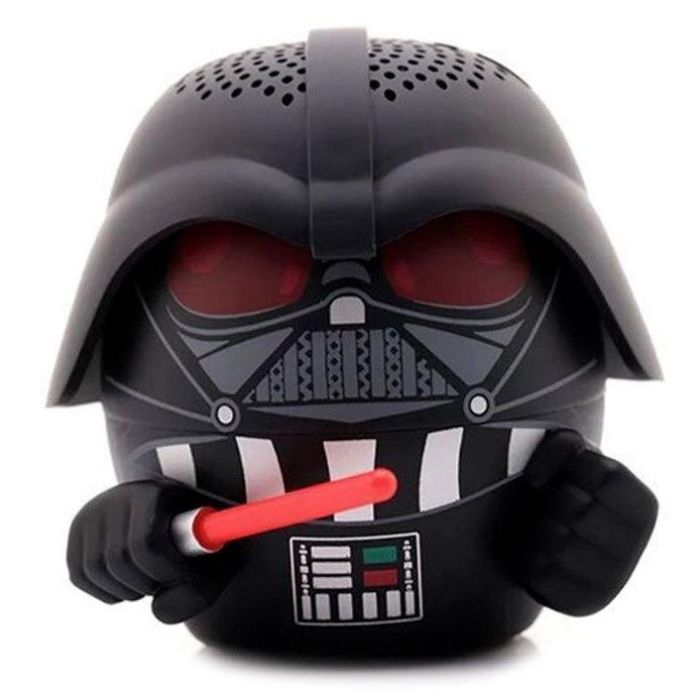 Bitty Boomers Mini Altavoz Bluetooth 5.0 Darth Vader Star Wars - 5cm, Batería Recargable 300mAh, Sonido Estéreo Emparejable