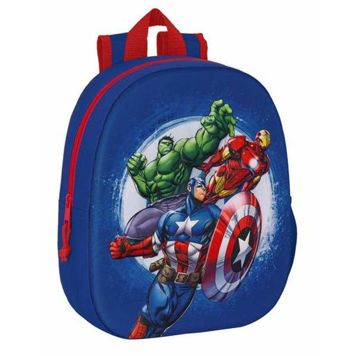 Mochila 3D avengers 27x33x10cm 2