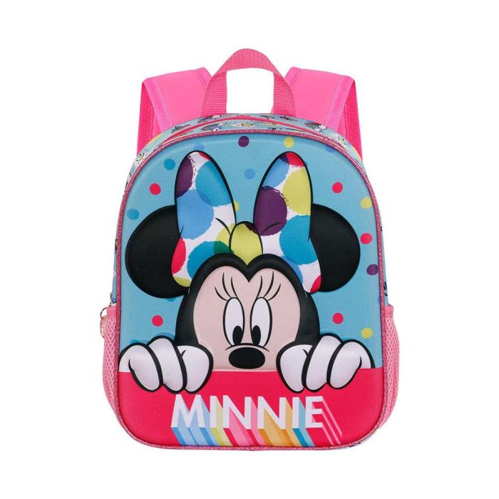 Mochila 3D pequeña minnie mouse house. 8,5 l. karactermania 1