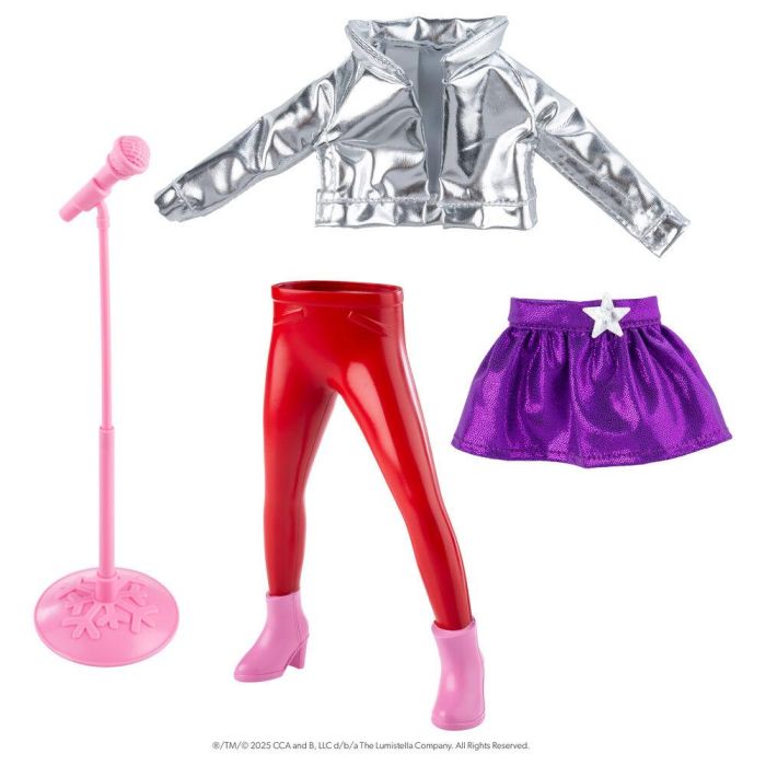 Vestuario para muñeco Estrella de Rock The Elf On the Shelf 1