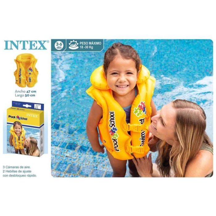 Intex Chaleco Hinchable 50x47 cm (3/6 años) 4