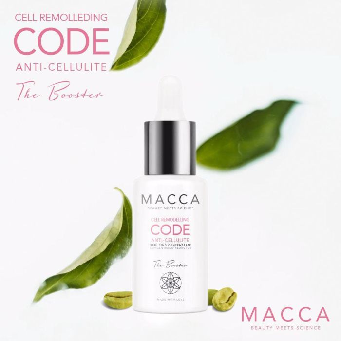 Macca CELL REMODELLING CODE ANTI-CELLULITE reducing concentrate concentrado reductor anticelulítico 40 ml