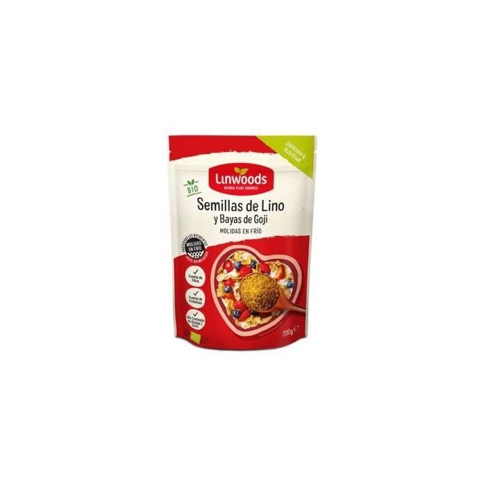 Semillas De Lino Y Goji Molidas En Frio 200Gr.