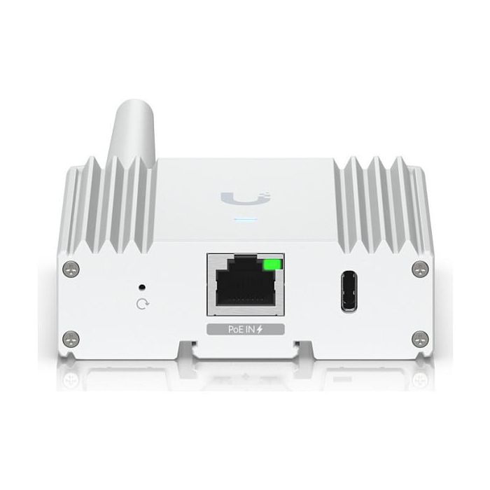 Ubiquiti 96 Superlik Clientes, Hasta 2 km, 7 Dispositivos BLE, LED de Estado, Puerto RJ45 10/100 MbE, Bluetooth 5.2, USB-C, PoE 4