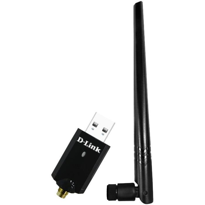 D-Link Adaptador Wifi USB DWA-185 AC1300 Inalámbrico para PC/Portátil 867 Mbit/s 3