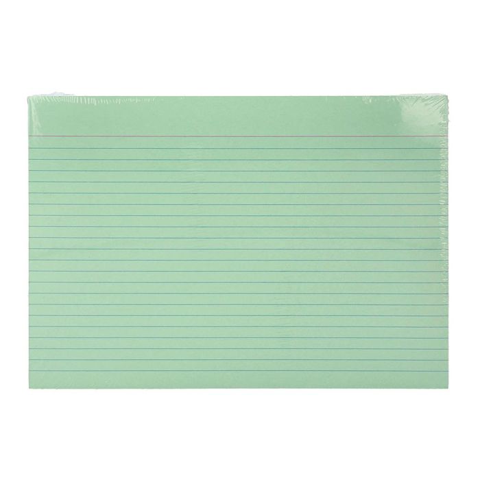 Tarjeta Liderpapel Para Estudiar Rayada Cartulina De Colores 170 gr-M2 125x200 mm Paquete De 200 Unidades 2