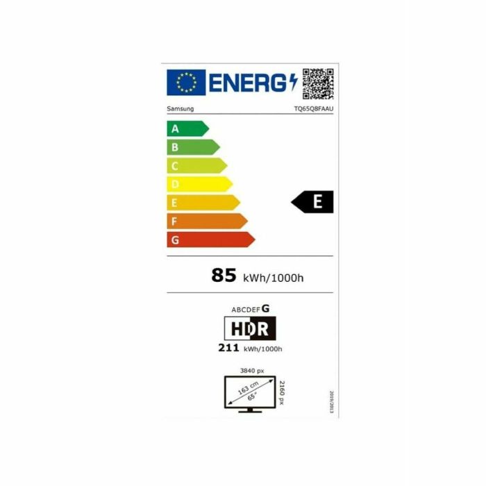 Smart TV Samsung TQ65Q8FAAUXXC 65" (65") 4K Ultra HD (4K Ultra HD) HDR QLED (HDR) (QLED) 1 Smart TV Samsung TQ65Q8FAAUXXC 65" (65") 4K Ultra HD (4K Ultra HD) HDR QLED (HDR) (QLED) 1