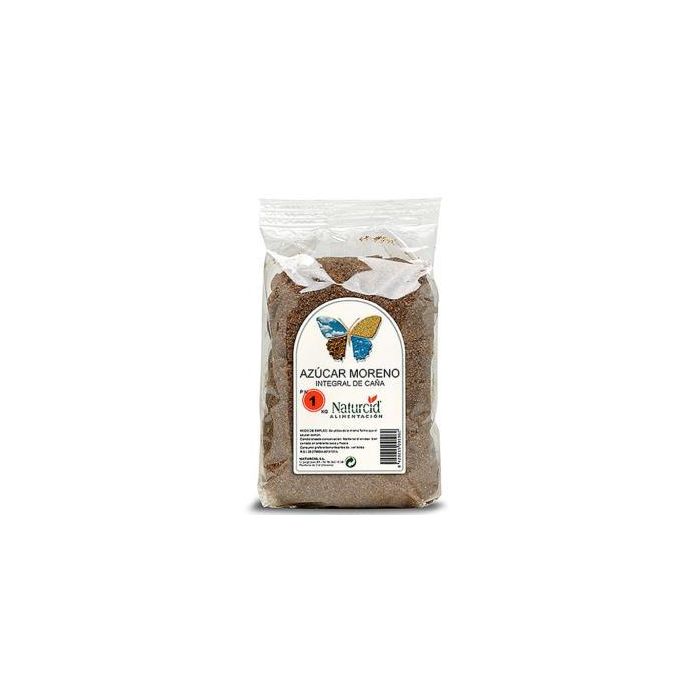 NATURCID Azúcar Moreno Integral con Melaza 1 Kg - No GMO, sin BPA