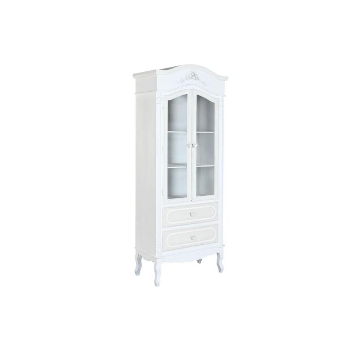 Vitrina Romantico DKD Home Decor Blanco 39 x 193 x 76 cm Vitrina Romantico DKD Home Decor Blanco 39 x 193 x 76 cm