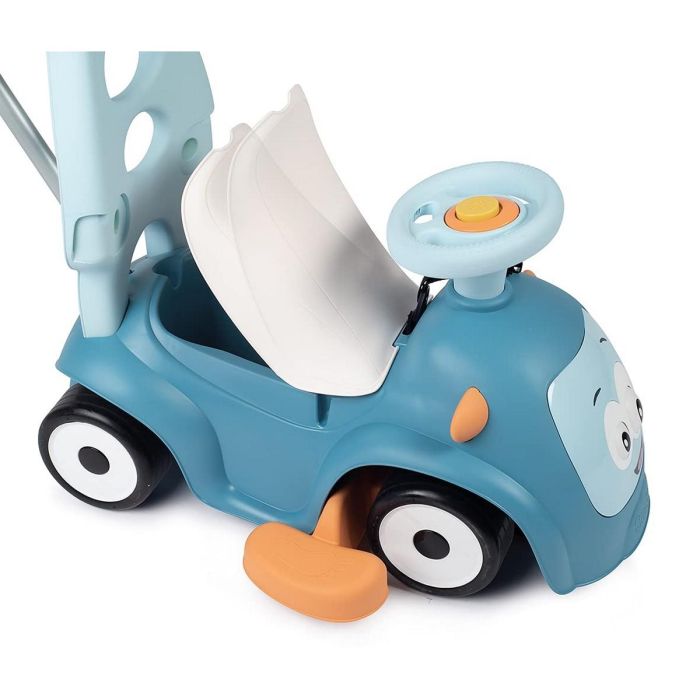 Smoby Maestro Balade Azul 3 en 1 - Correpasillos Evolutivo para Bebés 6+ Meses con Ruedas Silenciosas y Bocina 3
