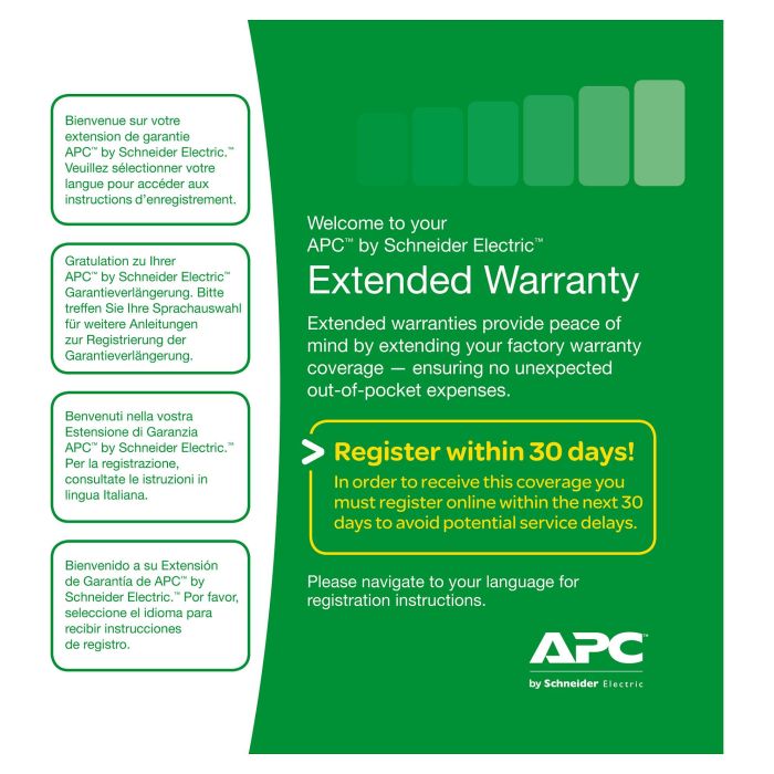 APC Garantía Extendida 3 Años 24/7 0 APC Garantía Extendida 3 Años 24/7 0