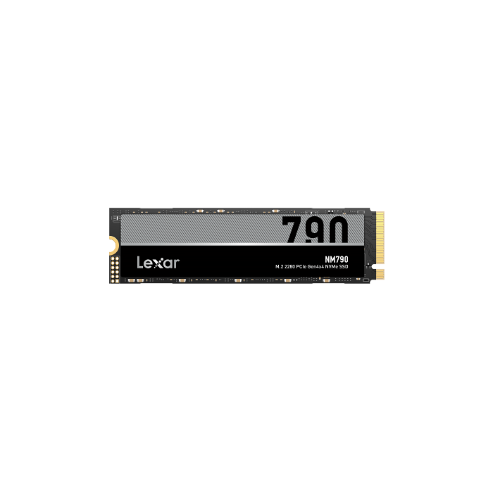 Lexar NM790 SSD 4 TB M.2 NVMe PCI Express 4.0 Velocidad Lectura 7400 MB/s Velocidad Escritura 6500 MB/s