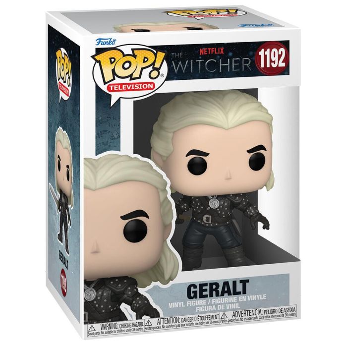 Funko Pop The Witcher Geralt - Figura de Vinilo 9cm Serie TV 2 Funko Pop The Witcher Geralt - Figura de Vinilo 9cm Serie TV 2