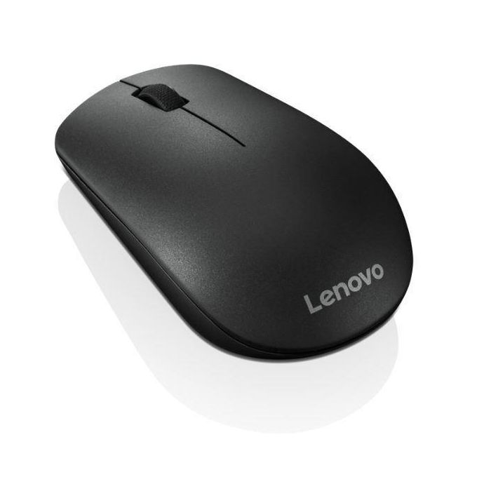 Lenovo 400 Ratón Inalámbrico 2.4 GHz Negro 65g, de calidad fiable, ultra-portátil para uso en oficina o viaje, sin batería