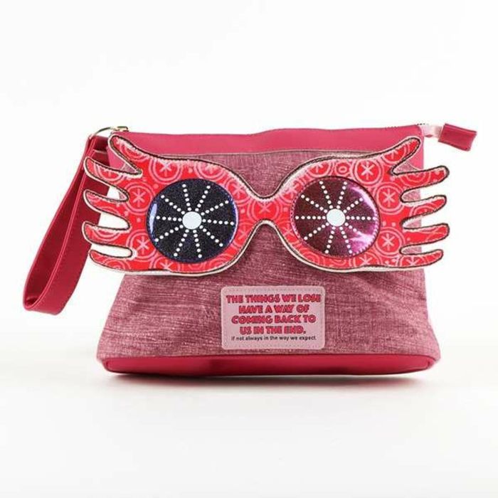 Cerdá Neceser de Aseo de Viaje Harry Potter Luna Lovegood, Polipiel, Fucsia 9