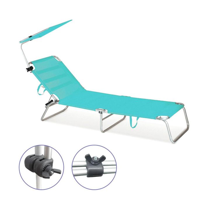 Marbueno Parasol Inclinable Aluminio Surtido Playa y Piscina 51X54X37 cm 10366 1 Marbueno Parasol Inclinable Aluminio Surtido Playa y Piscina 51X54X37 cm 10366 1
