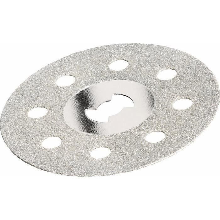 Dremel Disco de Corte Diamond EZ Speedclic 38mm para Hormigón, Piedra, Porcelana, Cerámica y Resinas Duras Dremel Disco de Corte Diamond EZ Speedclic 38mm para Hormigón, Piedra, Porcelana, Cerámica y Resinas Duras
