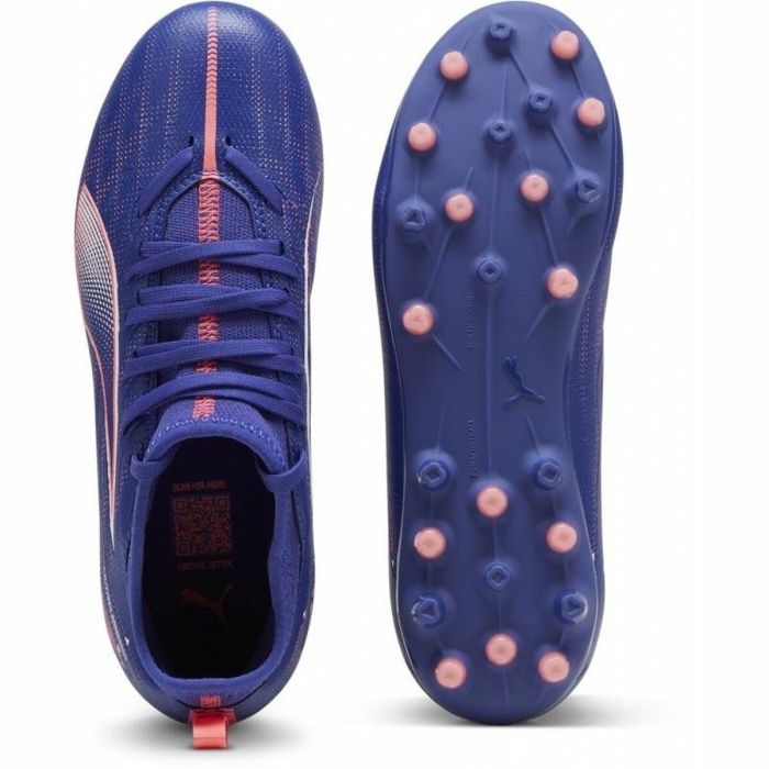 Botas de Fútbol para Niños Puma Ultra 5 Match Mg Morado 4