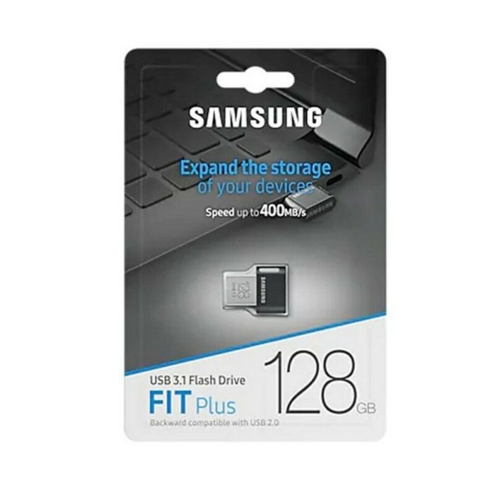 Memoria USB 3.1 Samsung Bar Fit Plus Negro 1