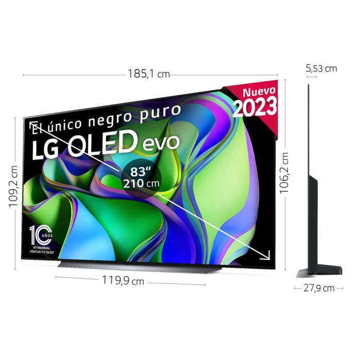 Smart TV LG OLED83C34LA 4K Ultra HD 83" OLED 1