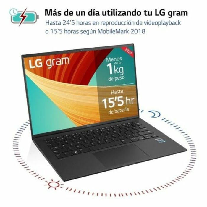 Laptop LG Gram 14Z90R-G.AD75B 14" Intel Core i7-1360P 32 GB RAM 512 GB SSD 2