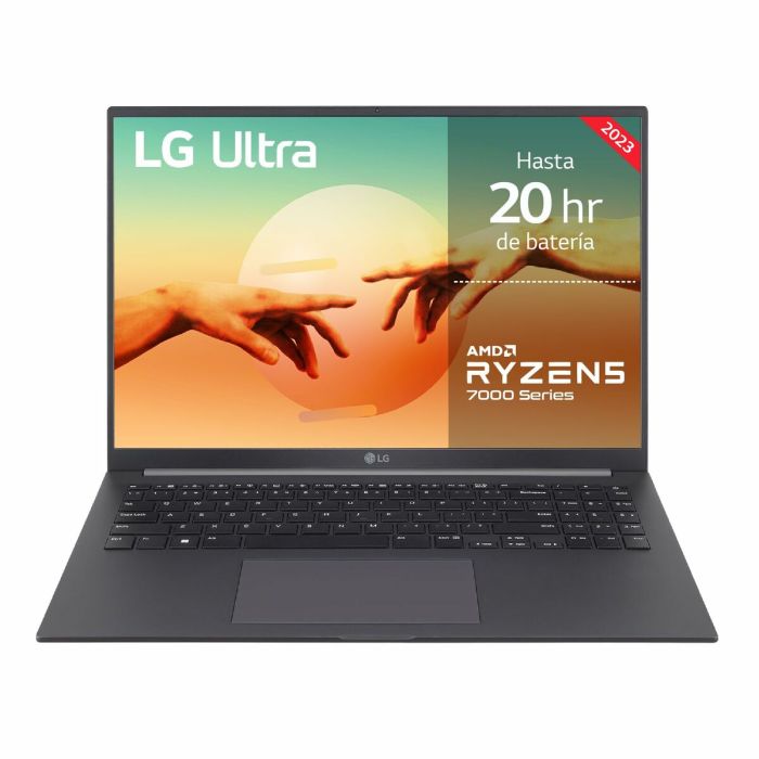 Laptop LG AMD Ryzen 7 7730U Qwerty Español 512 GB SSD