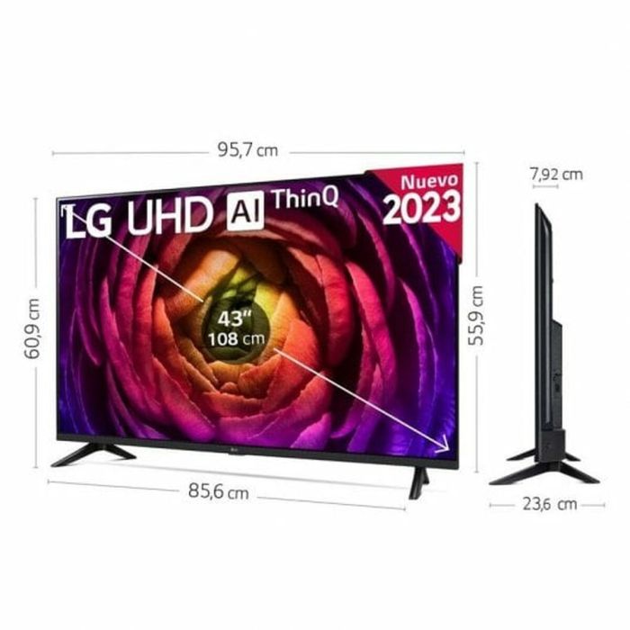 Smart TV LG 43UR73006LA Wi-Fi LED 43" 4K Ultra HD 3