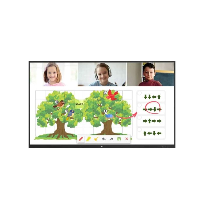 LG 65TR3DJ-B pizarra y accesorios interactivos 165,1 cm (65") 3840 x 2160 Pixeles Pantalla táctil Negro LG 65TR3DJ-B pizarra y accesorios interactivos 165,1 cm (65") 3840 x 2160 Pixeles Pantalla táctil Negro
