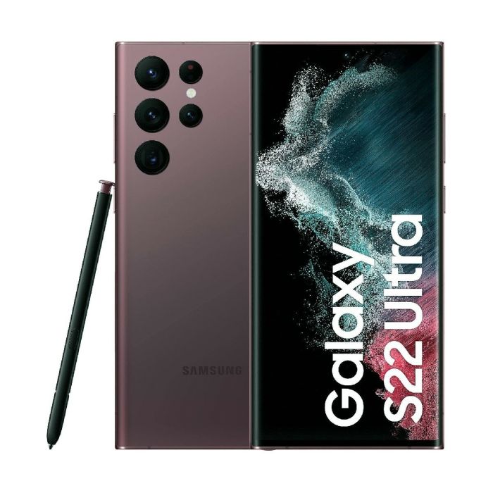 Smartphone Samsung Galaxy S22 Ultra 6,8" 8 GB 128 GB 8 GB RAM Octa Core Exynos 2200 Burdeos Borgoña Smartphone Samsung Galaxy S22 Ultra 6,8" 8 GB 128 GB 8 GB RAM Octa Core Exynos 2200 Burdeos Borgoña