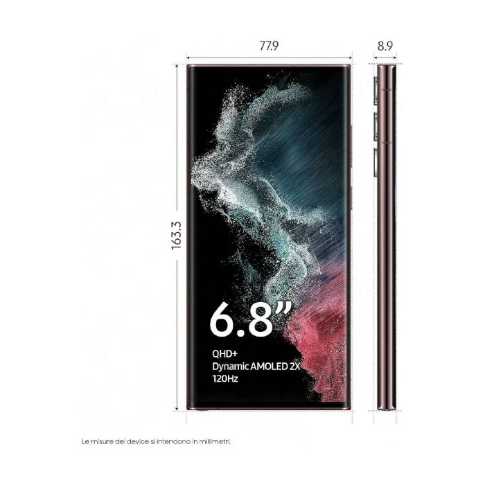 Smartphone Samsung Galaxy S22 Ultra 6,8" 8 GB 128 GB 8 GB RAM Octa Core Exynos 2200 Burdeos Borgoña 4 Smartphone Samsung Galaxy S22 Ultra 6,8" 8 GB 128 GB 8 GB RAM Octa Core Exynos 2200 Burdeos Borgoña 4