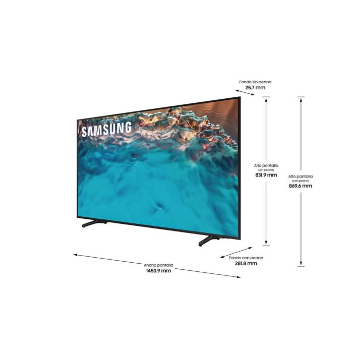 Smart TV Samsung UE65BU8000 LED WI-FI 65" 4K Ultra HD 2 Smart TV Samsung UE65BU8000 LED WI-FI 65" 4K Ultra HD 2