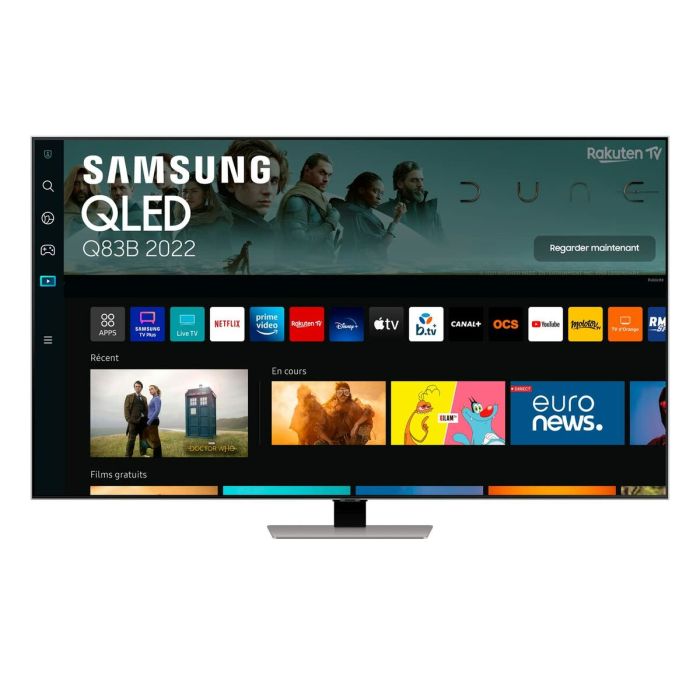 Televisor Samsung QLED QE65Q83BAT 65"/ Ultra HD 4K/ Smart TV/ WiFi Televisor Samsung QLED QE65Q83BAT 65"/ Ultra HD 4K/ Smart TV/ WiFi