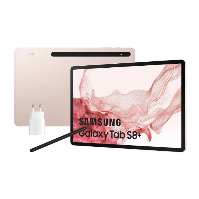 Tablet Samsung Galaxy Tab S8 Plus 12,4" 8 GB RAM 256 GB Rosa Tablet Samsung Galaxy Tab S8 Plus 12,4" 8 GB RAM 256 GB Rosa