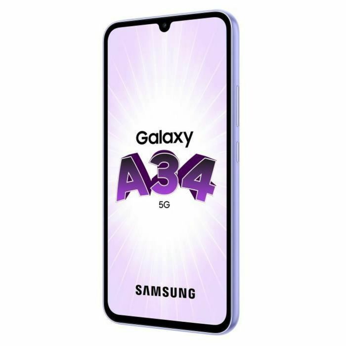 Smartphone Samsung A34 5G 6,6" 128 GB 128 GB 6 GB RAM Morado Violeta 3 Smartphone Samsung A34 5G 6,6" 128 GB 128 GB 6 GB RAM Morado Violeta 3
