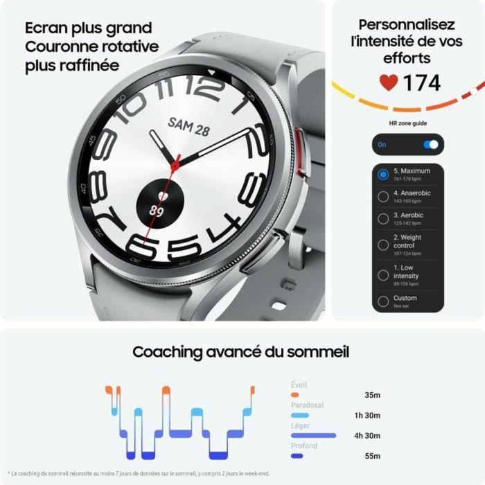 Smartwatch Samsung SM-R950NZSAXEF Plateado 1,3" 43 mm 2