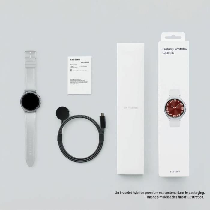 Smartwatch Samsung SM-R950NZSAXEF Plateado 1,3" 43 mm 1