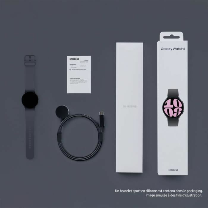 Smartwatch Samsung Watch 6 Negro Grafito 1,3" 40 mm 3