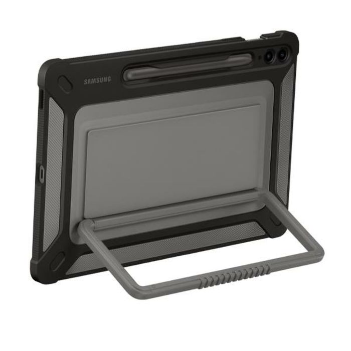 Soporte para móviles TAB S9 FE+/S9+ Samsung EF-RX610CBEGWW Negro Silicona Soporte para móviles TAB S9 FE+/S9+ Samsung EF-RX610CBEGWW Negro Silicona