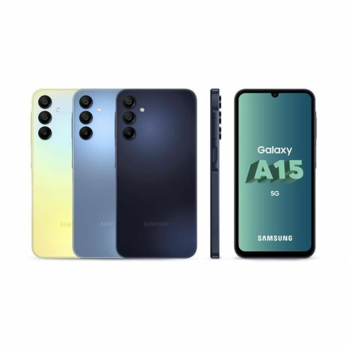 Smartphone Samsung Galaxy A15 4 GB RAM 128 GB Negro Negro/Azul 5