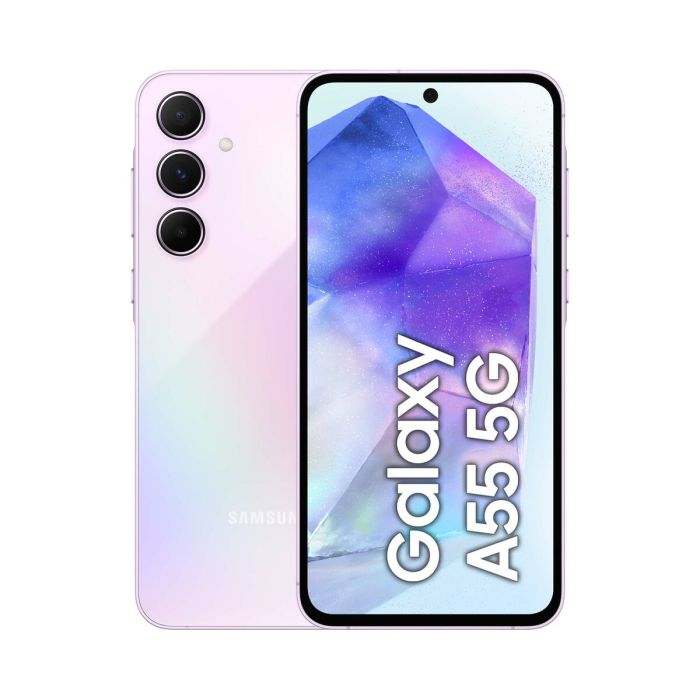 Smartphone Samsung Galaxy A55 8GB/ 256GB/ 6.6"/ 5G/ Lavanda