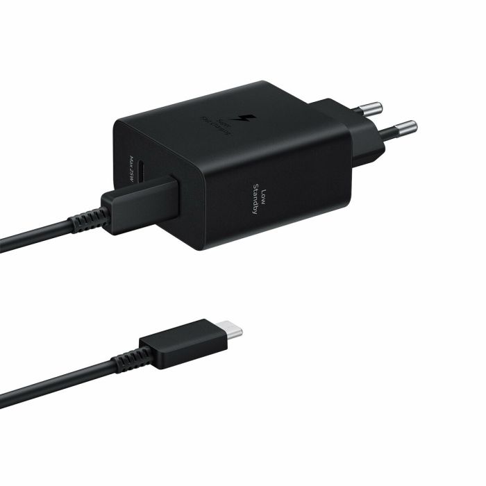 Cargador de Pared Samsung EP-T5020XBEGEU Negro 50 W (1 unidad) 3 Cargador de Pared Samsung EP-T5020XBEGEU Negro 50 W (1 unidad) 3