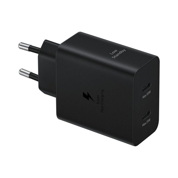 Cargador de Pared Samsung EP-T5020XBEGEU Negro 50 W (1 unidad) 0 Cargador de Pared Samsung EP-T5020XBEGEU Negro 50 W (1 unidad) 0