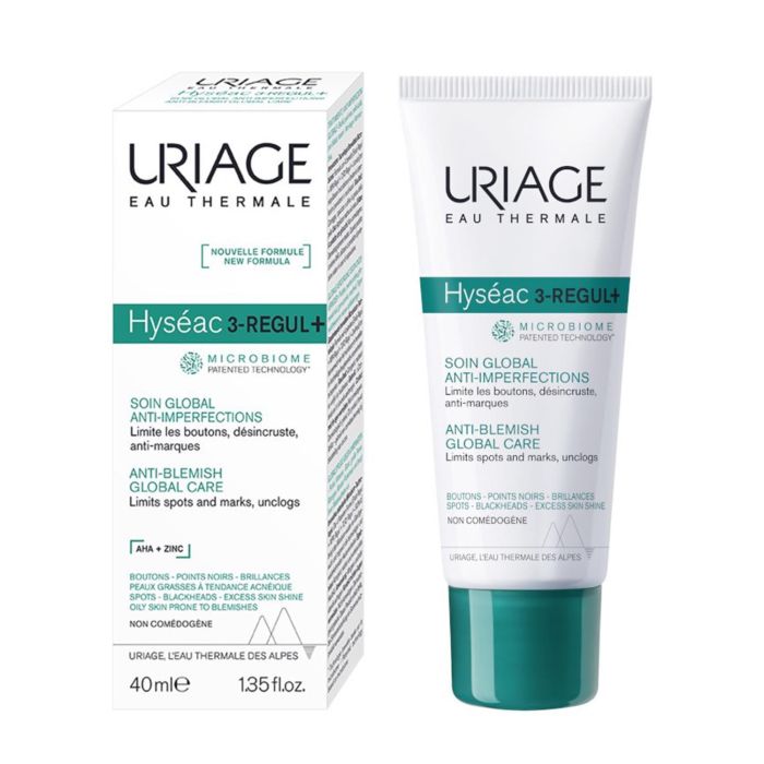 Uriage hyseac 3 regul+. granos, puntos negros. ácido salicílico/aha 40 ml Uriage hyseac 3 regul+. granos, puntos negros. ácido salicílico/aha 40 ml