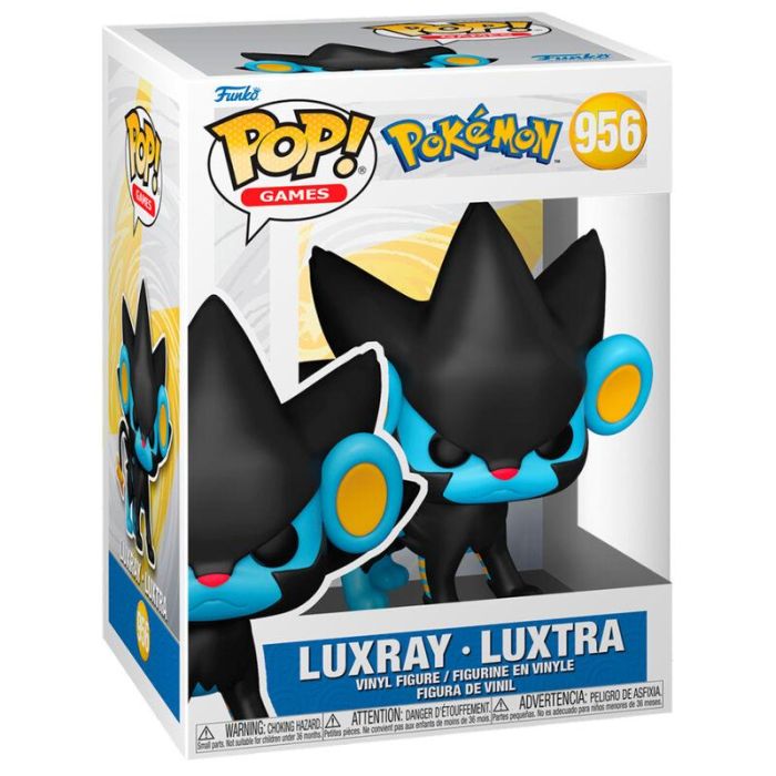 Funko Pop Pokemon Luxray 70977 - Figura de Vinilo de 9 cm con Caja Original 1 Funko Pop Pokemon Luxray 70977 - Figura de Vinilo de 9 cm con Caja Original 1