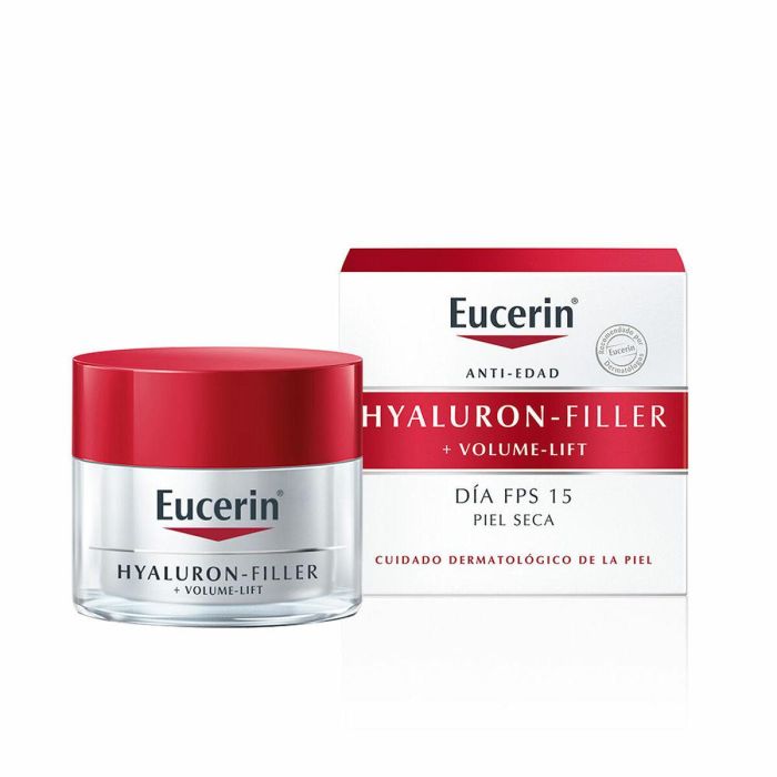Eucerin Hyaluron Filler Volume Lift Dry Day Cream Crema de Día Piel Seca 50 mL