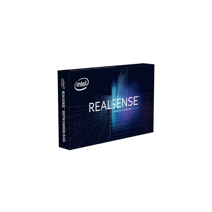 Intel 82635AWGDVKPRQ Cámara RealSense D435 Blanca - Resolución Color 1920x1080 (30fps), Infrarrojos 1280x720 (90fps)