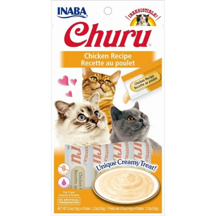 Churu Receta De Pollo 1 Bolsa 4 Sticks De 14G Snack Vet