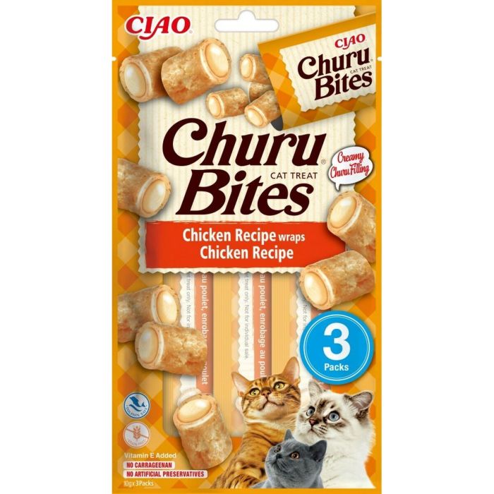 Snack para Gatos Inaba Churu Bites Pollo Snack para Gatos Inaba Churu Bites Pollo