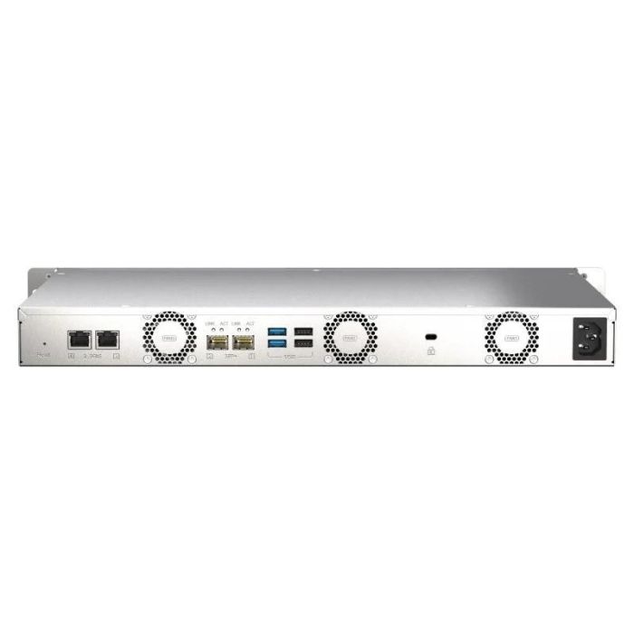 QNAP TS-435XeU NAS Rack 4 Bahías SATA 6Gb/s RAID 0/1/5/6/10/JBOD 4GB DDR4 para Pequeñas y Medianas Empresas 2 QNAP TS-435XeU NAS Rack 4 Bahías SATA 6Gb/s RAID 0/1/5/6/10/JBOD 4GB DDR4 para Pequeñas y Medianas Empresas 2